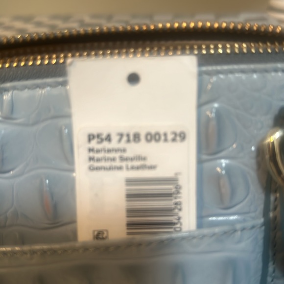NWT Brahmin Light Blue Crossbody Bag - Picture 4 of 7